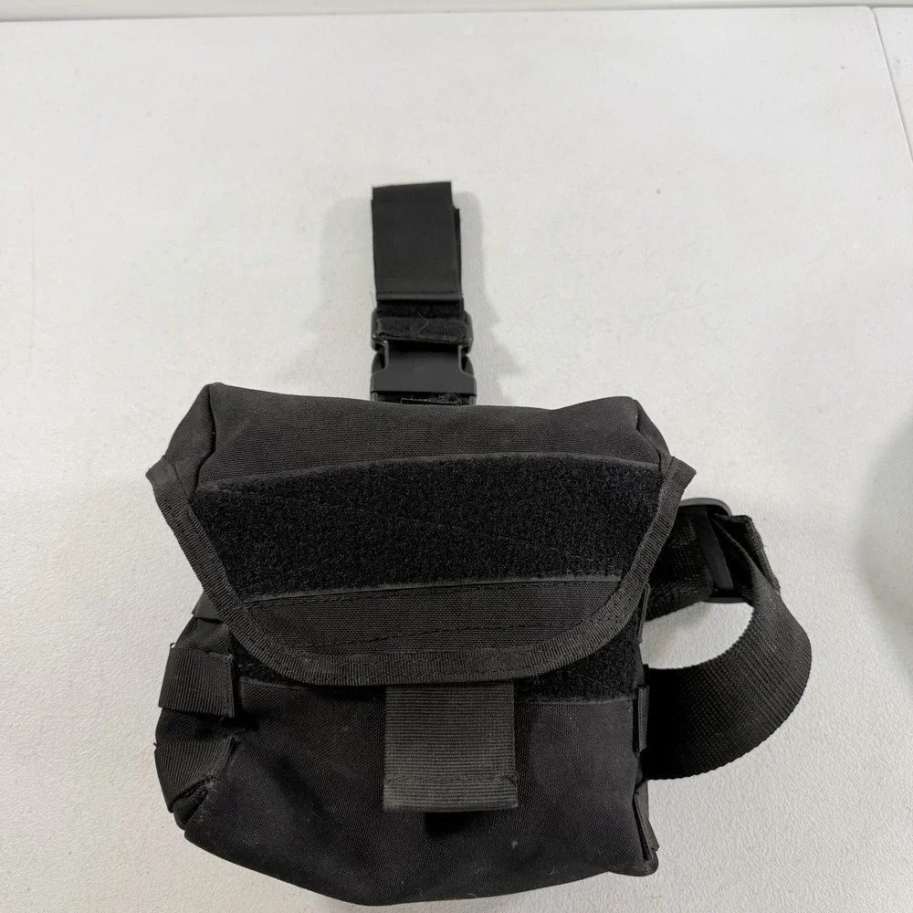 Condor Black Drop Leg Dump Pouch